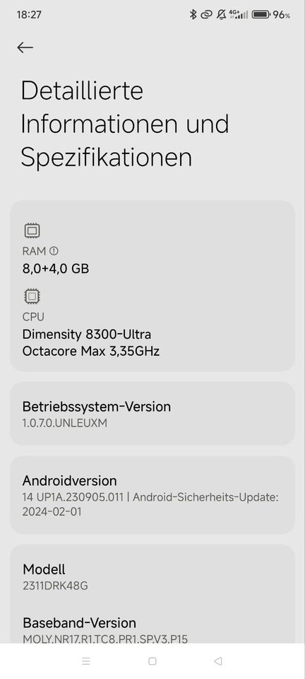 Xiaomi Poco X6 Pro 5g in Duisburg