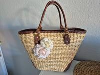 Korb-Strohtasche, Strandtasche Baden-Württemberg - Muggensturm Vorschau