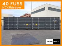 40 Fuß High Cube Open Side  /  Seecontainer / NEUWARE / Anthrazit Hamburg-Mitte - Hamburg Billstedt   Vorschau