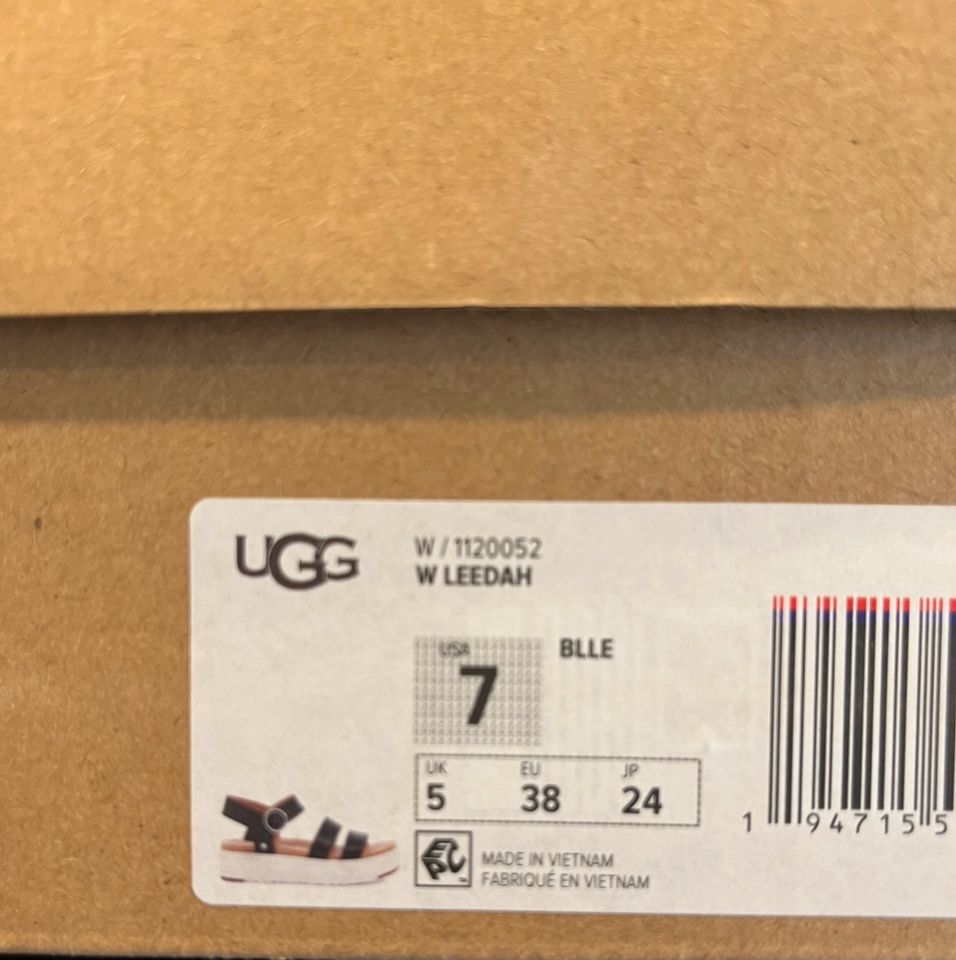 UGG Original Braelynn Beverly Sandale in Herne