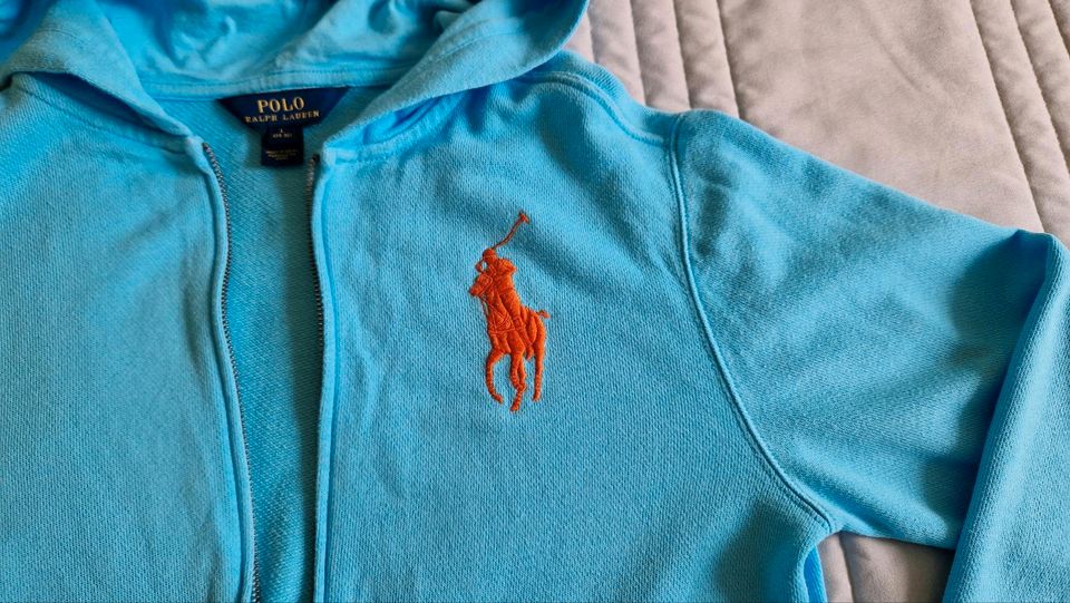 Original Ralph Lauren Kapuzensweatshirt Gr.L 14-16 Top Zustand in Wittlich