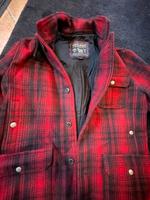 Woolrich Herrenjacke Wolle Rot schwarz M L Feldmoching-Hasenbergl - Feldmoching Vorschau