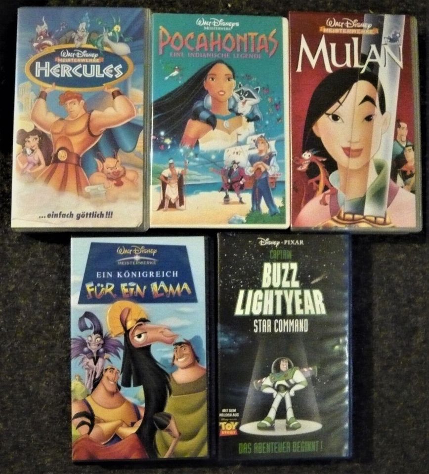 Walt Disney - 5 Originalklassiker - Hercules, Pocahontas, Mulan.. in Berlin