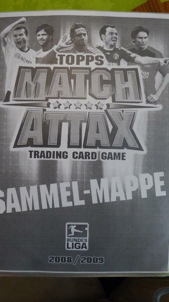 Match Attax Trading Card Game Saison 2008/2009 (Nr.2) in Bremen