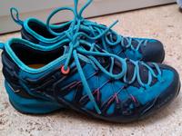 SALEWA WS WILDFIRE EDGE Gr. 37 petrol Kletterschuh Zustiegsschuh Schleswig-Holstein - Ahrensburg Vorschau