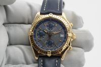 Breitling Chronomat K13050.1 18K Gelbgold 40mm Blau Full-Set 1990 Hamburg-Nord - Hamburg Winterhude Vorschau