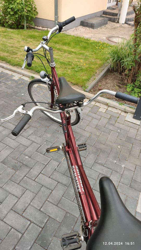 Tandem Fahrrad Schauff: fahrbereit, einwandfrei in Nackenheim