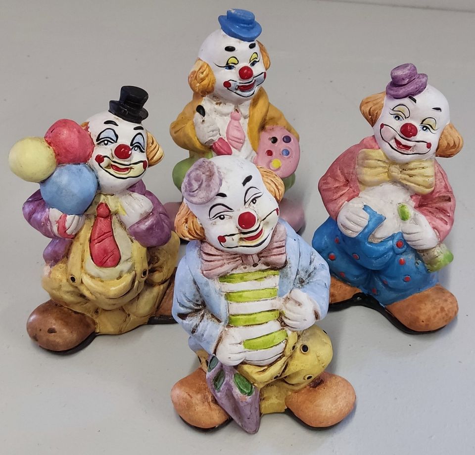 500 CLOWN Spardosen / 4 Motive / Sonderposten Restposten in Appen