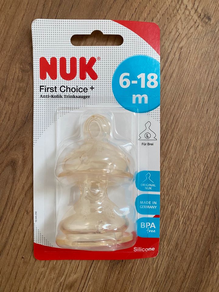 Nuk Trinksauger First Choice 6-18 Monate in Sachsen-Anhalt - Magdeburg |  eBay Kleinanzeigen ist jetzt Kleinanzeigen