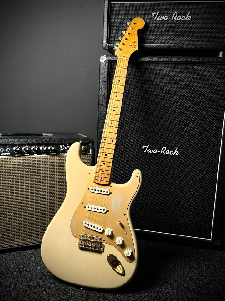 2005 Fender ´56 Strat LTD Relic NAMM Aged White Blonde in Kiefersfelden