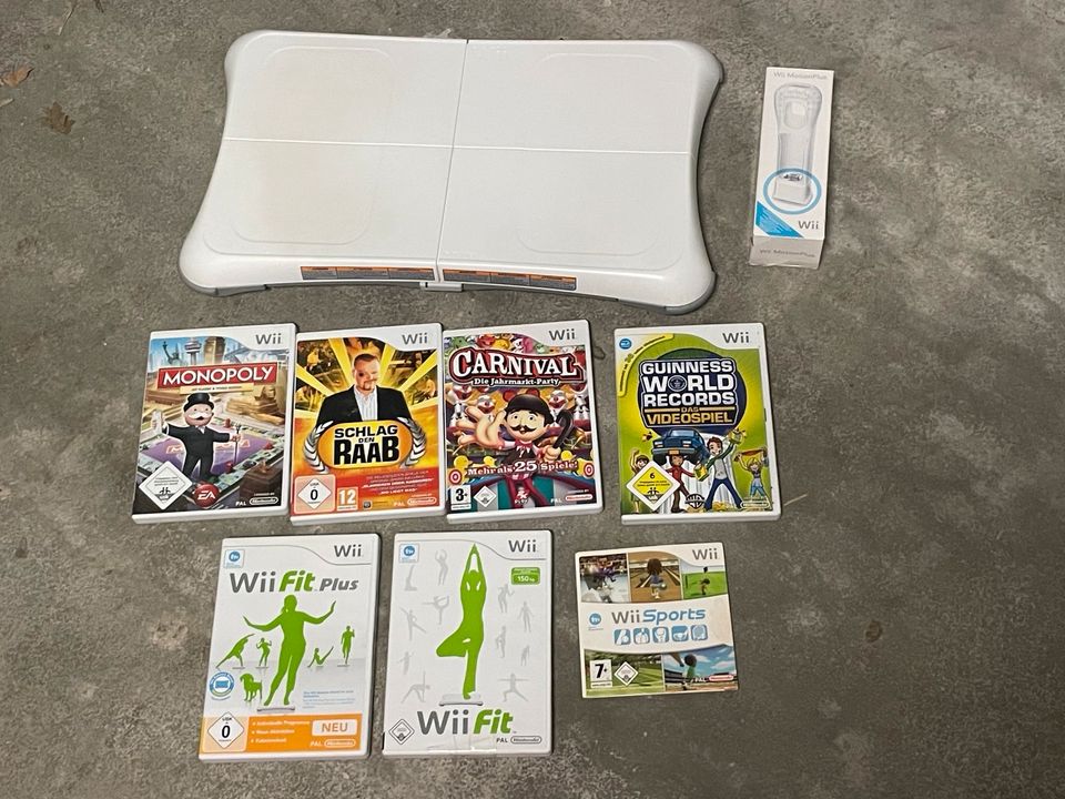 Wii spiele + Bord in Schwarzenbek