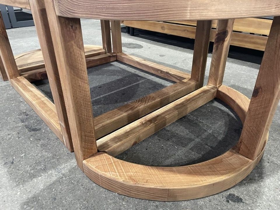 0x neuer Couchtisch Kiefernholz Holztisch Glasplatte NP 848€ in Brandenburg an der Havel