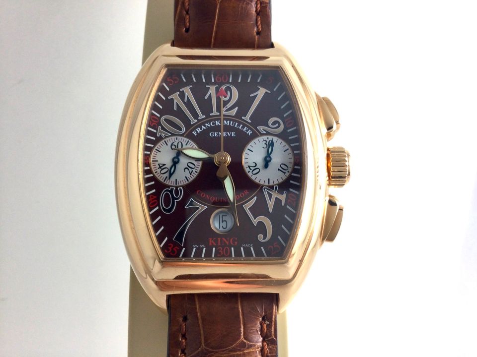 Franck Muller King Conquistador Chrono 750 Rosegold 8005 KCC+Papi in Bottrop