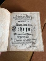 / Antikes Buch von 1755 und weitere Stuttgart - Stuttgart-West Vorschau