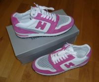 HIP trendiger sprotiver Leder Sneaker Turn Halbschuhe Gr. 40 Bayern - Olching Vorschau