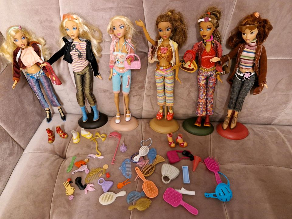 6x In Scene Barbie Mattel Barbiepuppe in Meschede