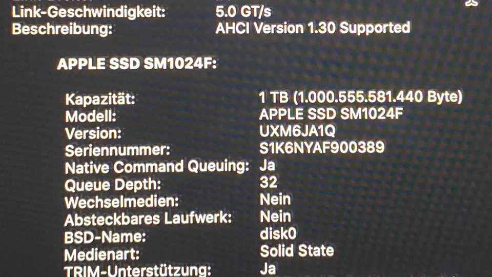 MacBook Pro 13,3" (Mi2014) / 1TB SSD/ 16GB/i5 2,8GHz in Gießen