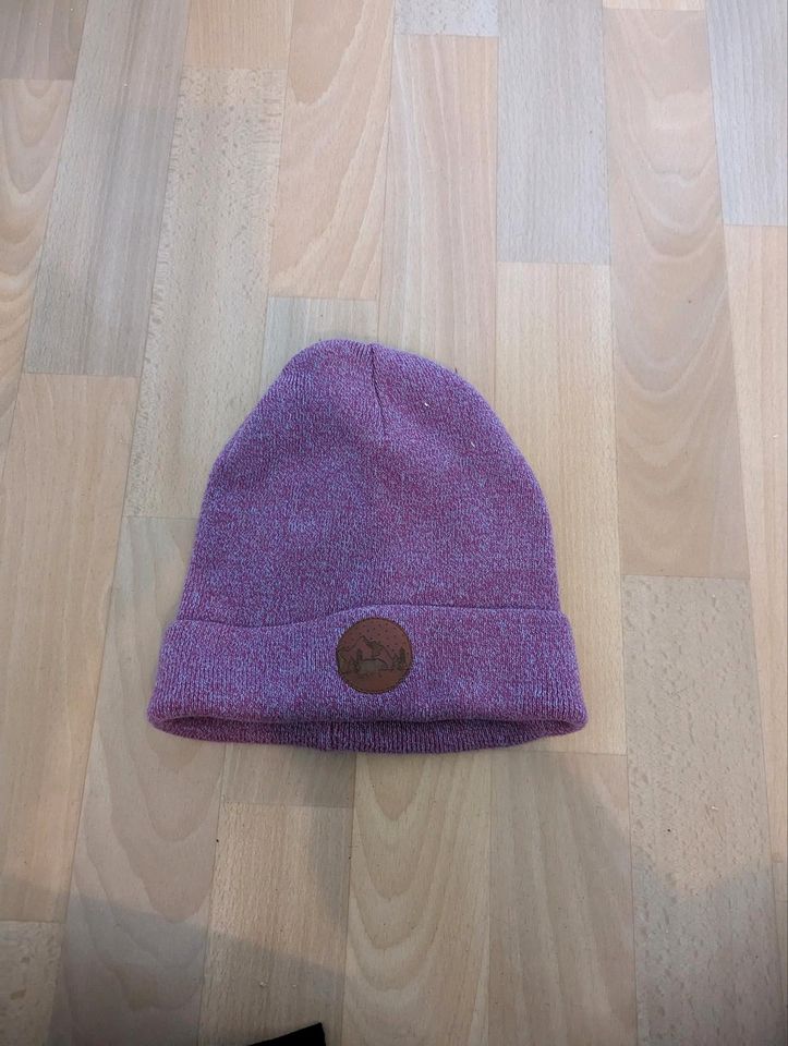 Kabak MÜTZE Beanie Winter Strick lila in Berlin