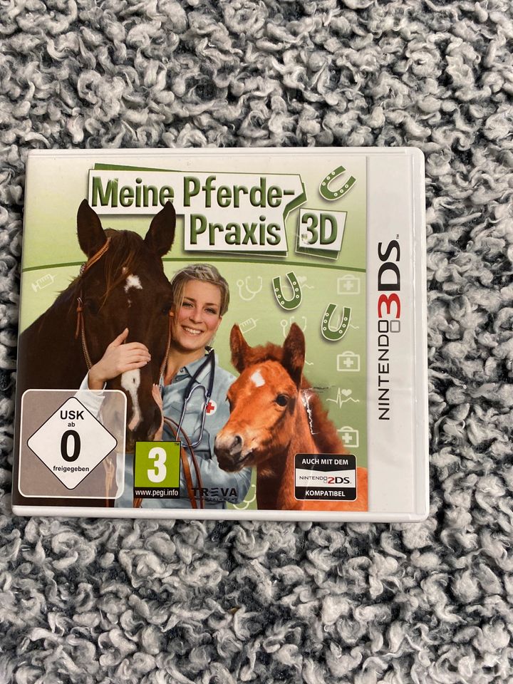 Nintendo 3DS Spiel „Meine Pferdepraxis 3D“ in Hennef (Sieg)