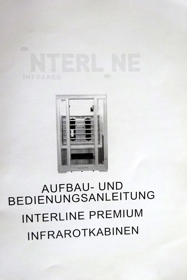 Infrarotkabine Infrarot-Wärmekabine Infrarotsauna Saunakabine in Bad Neuenahr-Ahrweiler