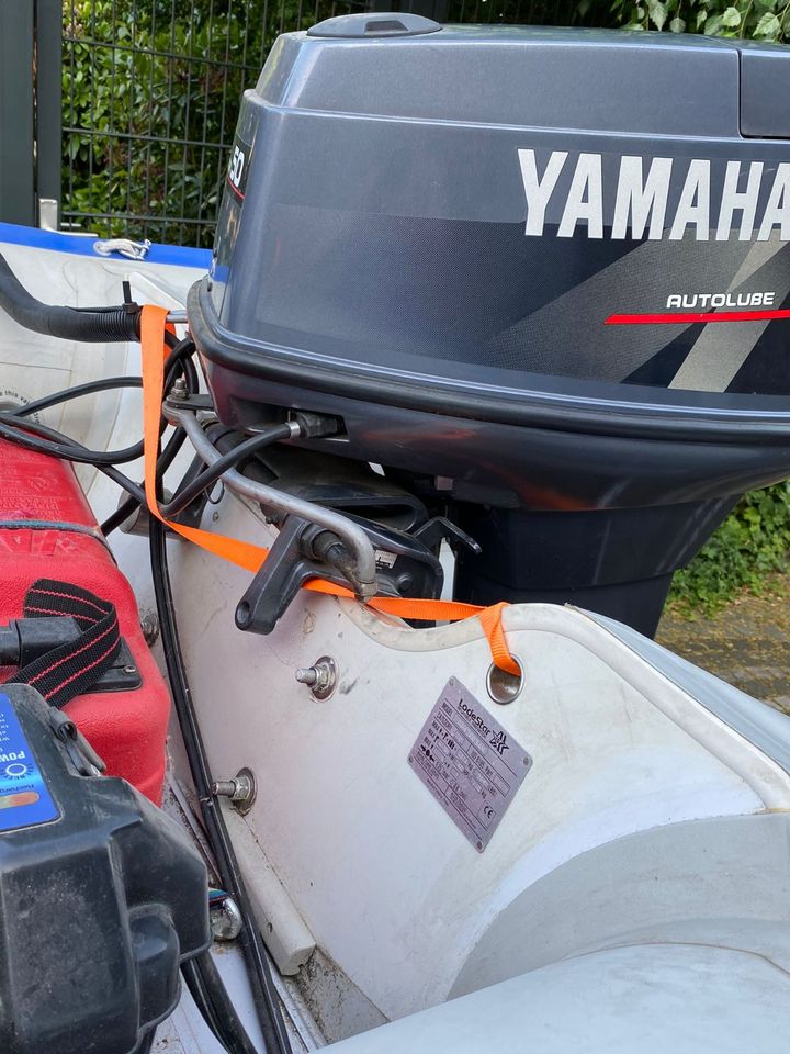 Schlauchboot Lodestar Trimax 430 Alu Yamaha 50PS inkl. Trailer in Recklinghausen