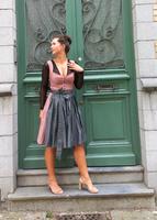 Dirndl Poudre / Seide / Handmade Rosa INNA Neu XL 42, 2XL 44 Nordrhein-Westfalen - Kranenburg Vorschau