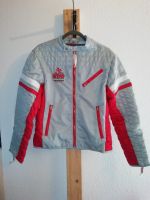 Cab Jacke, neu & unbenutzt, silber-rot, Jacke West - Höchst Vorschau