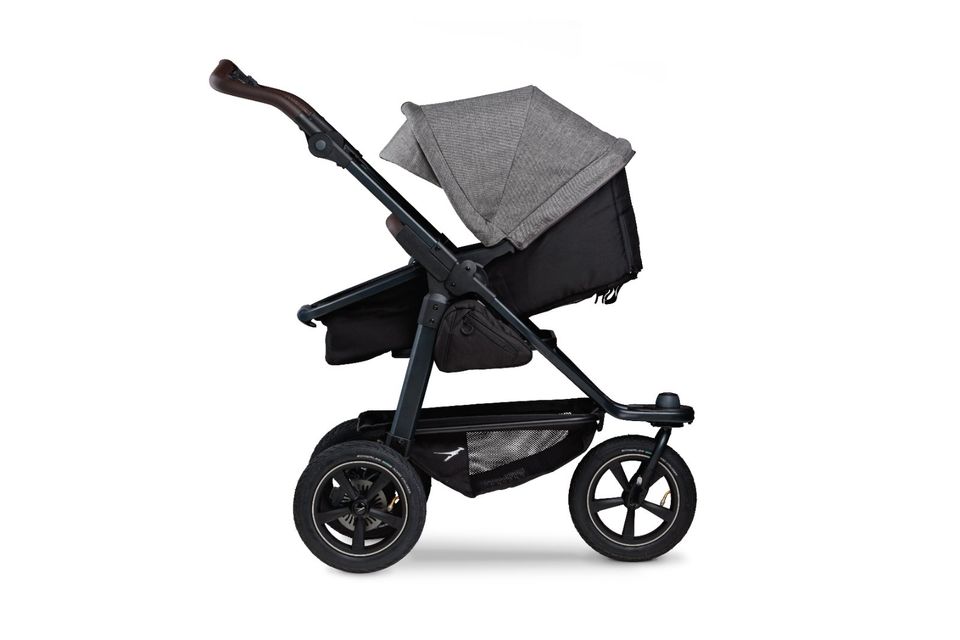 TFK Mono 2 - 2in1 Kombi-Kinderwagen - Luftreifen - Premium Grau - GRATIS XXL-Zubehörpaket - NEU in Fulda