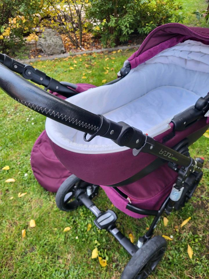 Kinderwagen 2in1 mit Zubehör plus G.esch in Elxleben an der Gera