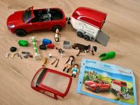 Playmobil 9376 - Porsche Macan GTS + Pferdeanhänger u.Beleuchtung Hessen - Kirchhain Vorschau