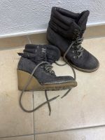 Schuhe grau 37 Absatz Baden-Württemberg - Bad Wurzach Vorschau