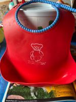 Babylätzchen Kunststoff mit Auffang Lätzchen mit Tasche Bielefeld - Schildesche Vorschau