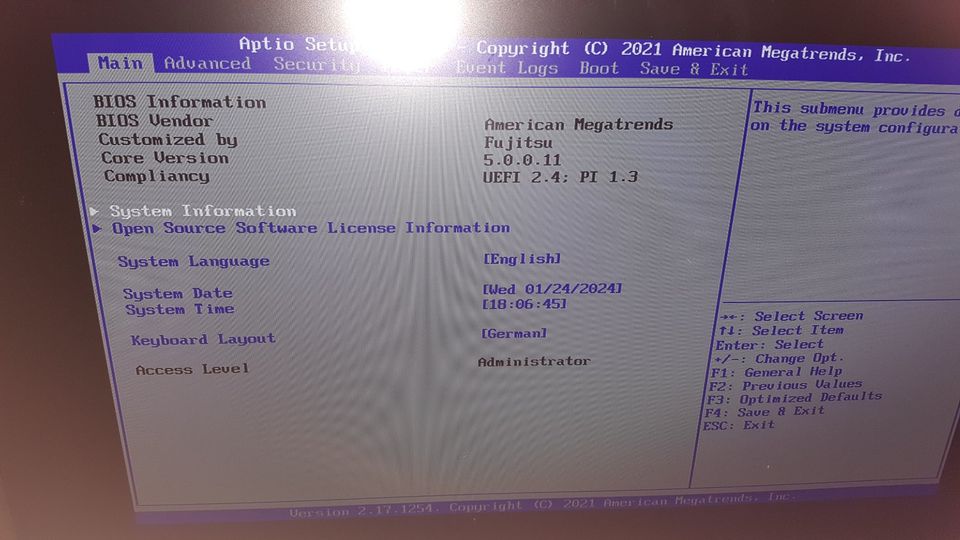 FUJITSU ESPRIMO D556/E90+ 8GB 250GB SSD I3-6100 WIN10 64BIT WIN11 in Haßmersheim