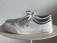 TOMMY HILFIGER Sneaker, Gr. 45, weiß, Leder - NEUWERTIG ! Baden-Württemberg - Leonberg Vorschau