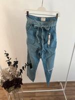 Mittelblaue Boyfriend Jeans mit Löchern von Tally Weijl Bayern - Baldham Vorschau