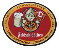 Brauerei Feldschlößchen - Dynamo Dresden - Aufkleber 10 x 8 cm Sachsen - Eilenburg Vorschau