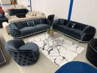 (Gloria 3+3+1 Chesterfield Set ) Couch - Sessel Chester Sofa Gästezimmer Wohnlandschaft Polstersofa Wohnzimmer QMLager Bayern - Ursensollen Vorschau