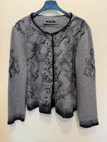 Luisa Cerano, graue Wolljacke, Größe 40 Baden-Württemberg - Karlsruhe Vorschau