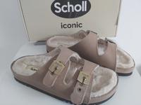 NEU Scholl Iconic Leder Hausschuhe Pantoletten mit Fell Gr. 38 Bayern - Hemhofen Vorschau