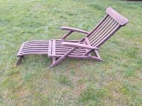 Deckchair / Liegestuhl / Teakholz-Liege Nordrhein-Westfalen - Hamm Vorschau