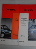 VW Golf und Jetta Prospekte u.a. Baden-Württemberg - Rastatt Vorschau