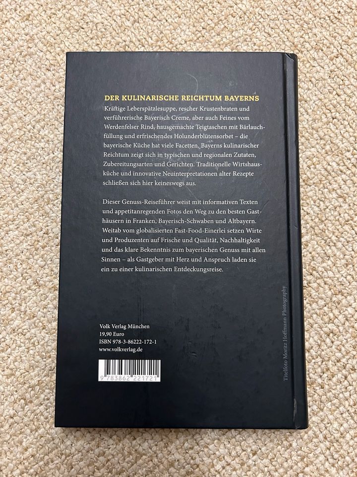 Buch „100 Ausgezeichnete Gasthäuser in Bayern“ in Neuburg a.d. Donau