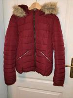 Winterjacke von Tally Weijl  Größe: 40  Farbe: Rot Niedersachsen - Wiesmoor Vorschau