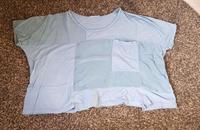 Cropped Shirt T-Shirt Oberteil S blau replay Seide Hessen - Hohenstein Vorschau