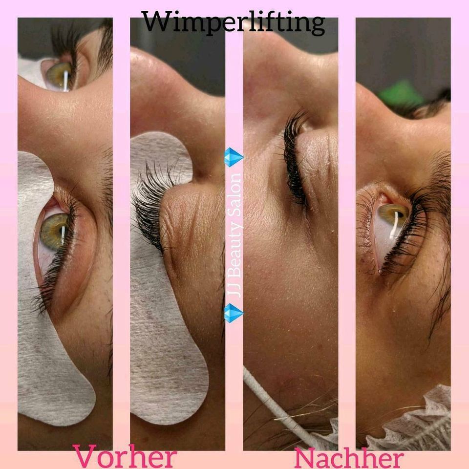 Wimpernlifting mit Farbe in Manching