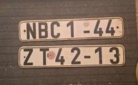 DDR Kennzeichen Nummernschild Häfen - Bremerhaven Vorschau