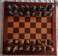 Schach - Das königliche Spiel – Holz / Zinn Niedersachsen - Ostrhauderfehn Vorschau