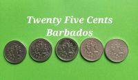 Münzen aus Barbados 5 x 25 Cents Komplettpreis 5 € Nordrhein-Westfalen - Rommerskirchen Vorschau