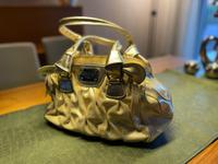 Goldpfeil Handtasche – Echtleder – goldfarben – 145 € VHB Hessen - Hainburg Vorschau