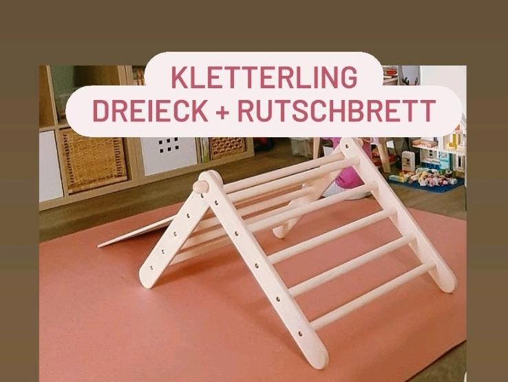 Kletterling Kletterdreieck mit Rutschbrett in Nürnberg (Mittelfr)